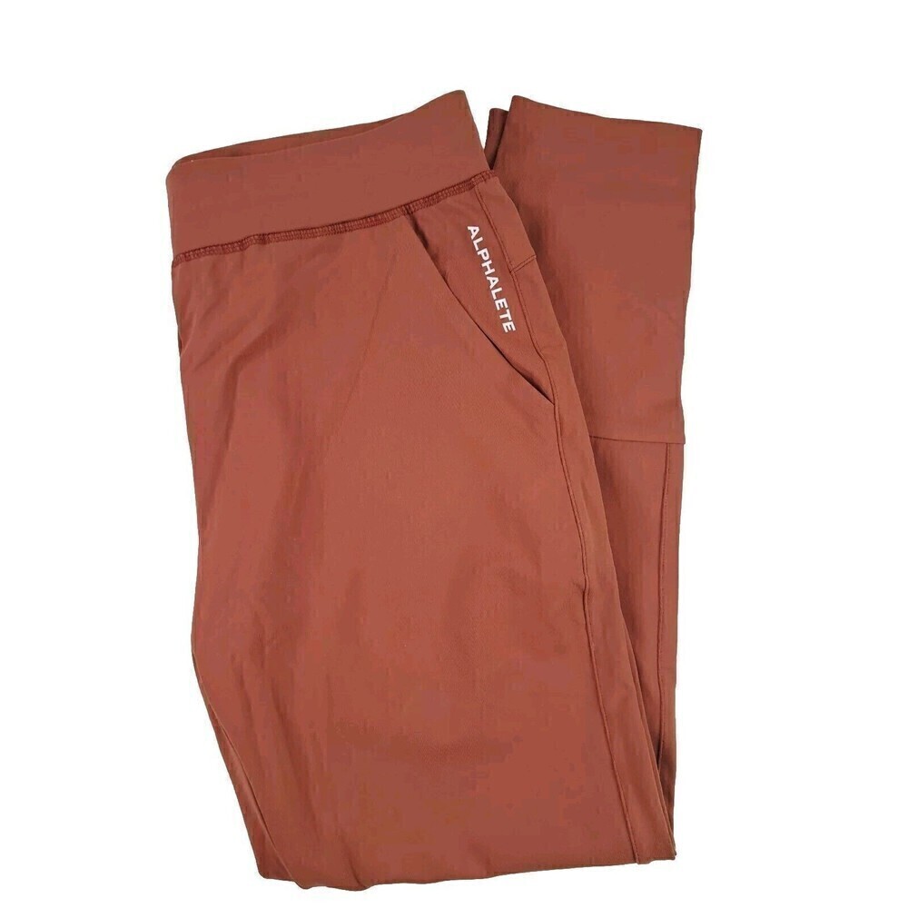 Alphalete Trace Athletic Jogger Pants Women’s Bronze Size L NWT